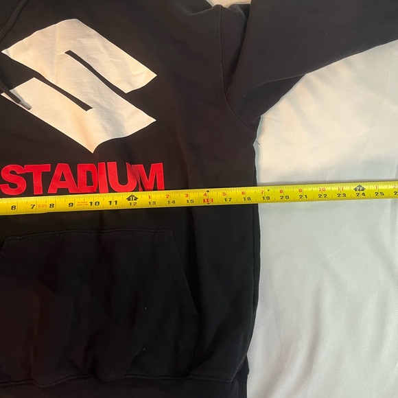Justin Bieber stadium tour 2017 pullover black hoodie sweatshirt size small - Picture 10 of 14